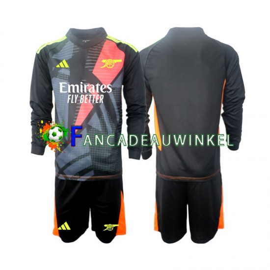 Arsenal Wedstrijdshirt met Korting Keepersshirt 3rd Kind 2024-25 Lange Mouw