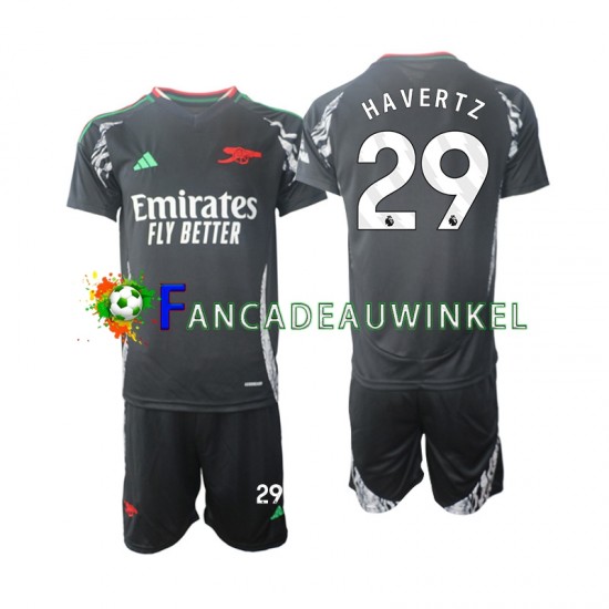 Arsenal Wedstrijdshirt met Korting Havertz 29 Uit Kind 2024-25 Korte Mouw