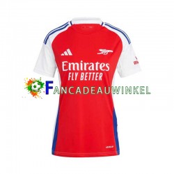 Arsenal Wedstrijdshirt met Korting Thuis Dames 2024-25 Korte Mouw