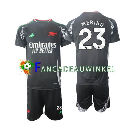 Arsenal Wedstrijdshirt met Korting Merino 23 Uit Kind 2024-25 Korte Mouw