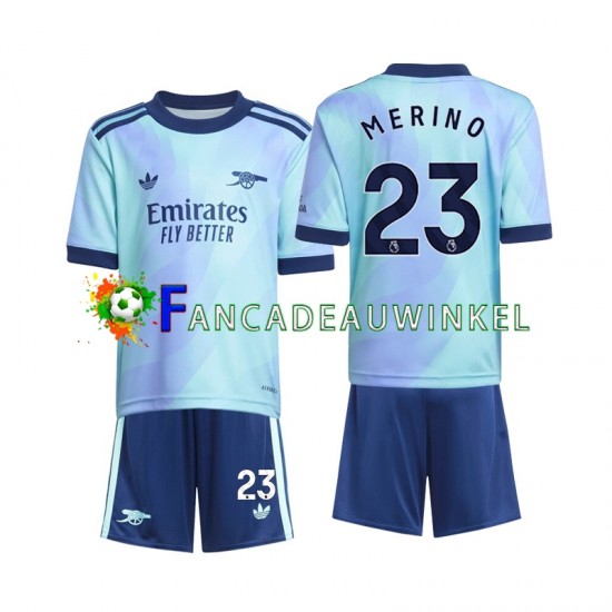 Arsenal Wedstrijdshirt met Korting Merino 23 3rd Kind 2024-25 Korte Mouw