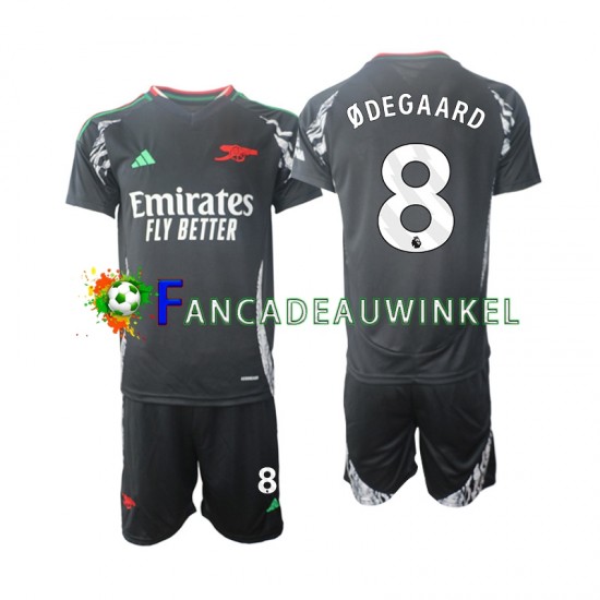 Arsenal Wedstrijdshirt met Korting Odegaard 8 Uit Kind 2024-25 Korte Mouw