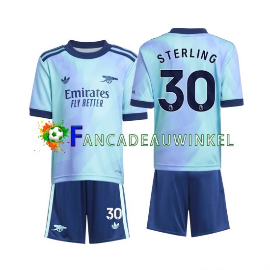 Arsenal Wedstrijdshirt met Korting Sterling 30 3rd Kind 2024-25 Korte Mouw