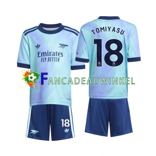 Arsenal Wedstrijdshirt met Korting Takehiro Tomiyasu 18 3rd Kind 2024-25 Korte Mouw