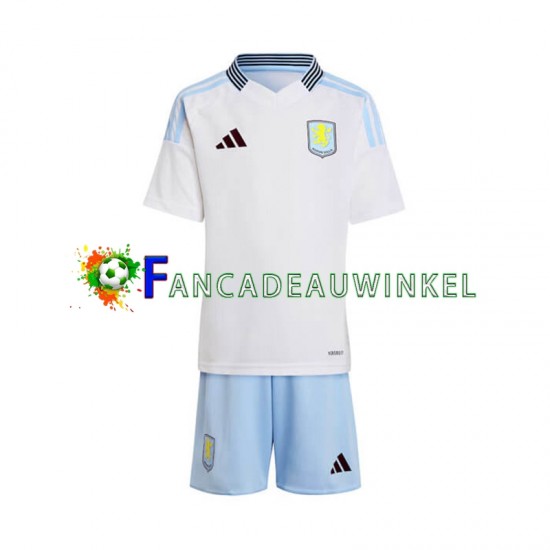 Aston Villa Wedstrijdshirt met Korting Uit Kind 2024-25 Korte Mouw