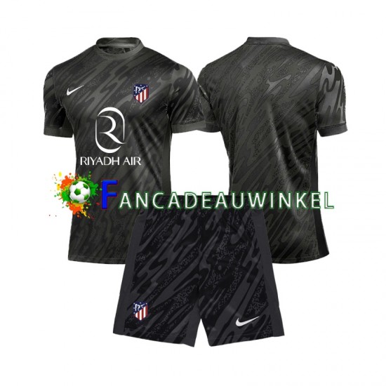 Atlético Madrid Wedstrijdshirt met Korting Keepersshirt Thuis Kind 2024-25 Korte Mouw