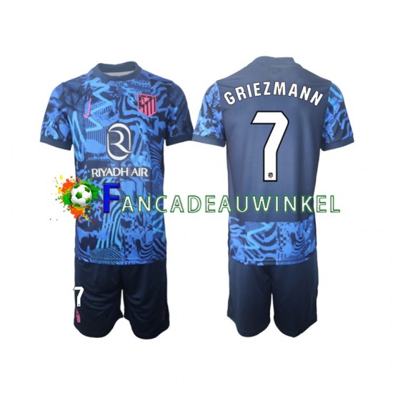 Atlético Madrid Wedstrijdshirt met Korting Griezmann 7 3rd Kind 2024-25 Korte Mouw