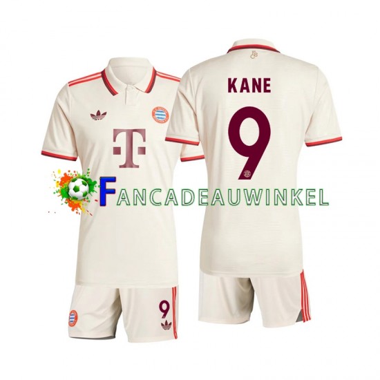 FC Bayern München Wedstrijdshirt met Korting Kane 9 3rd Kind 2024-25 Korte Mouw