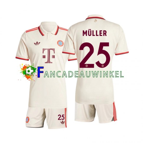 FC Bayern München Wedstrijdshirt met Korting Muller 25 3rd Kind 2024-25 Korte Mouw