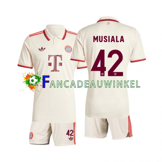 FC Bayern München Wedstrijdshirt met Korting Musiala 42 3rd Kind 2024-25 Korte Mouw