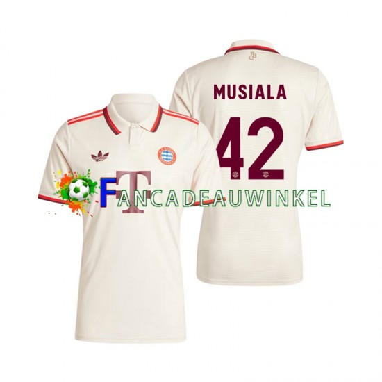 FC Bayern München Wedstrijdshirt met Korting Musiala 42 3rd Heren 2024-25 Korte Mouw