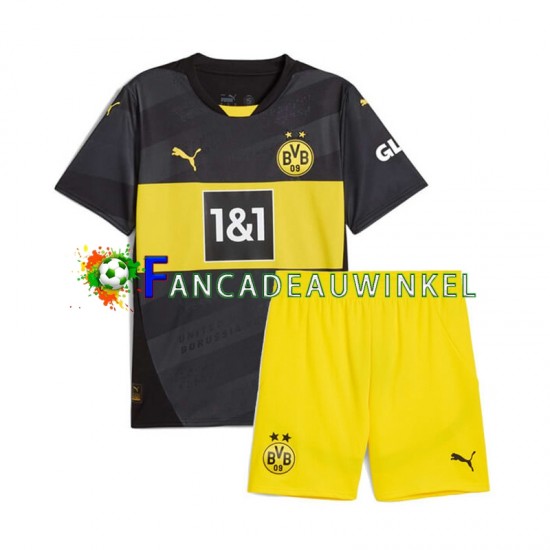 Borussia Dortmund Wedstrijdshirt met Korting Uit Kind 2024-25 Korte Mouw