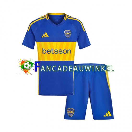 CA Boca Juniors Wedstrijdshirt met Korting Thuis Kind 2024-25 Korte Mouw