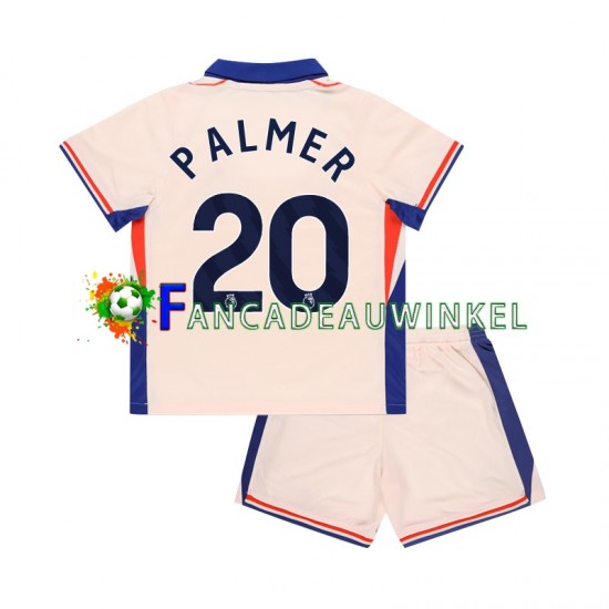 Chelsea Wedstrijdshirt met Korting Cole Palmer 20 Uit Kind 2024-25 Korte Mouw