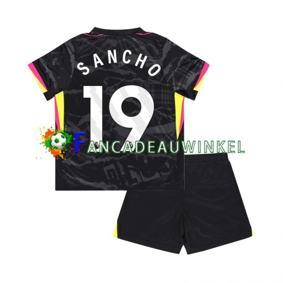 Chelsea Wedstrijdshirt met Korting Jadon Sancho 19 3rd Kind 2024-25 Korte Mouw