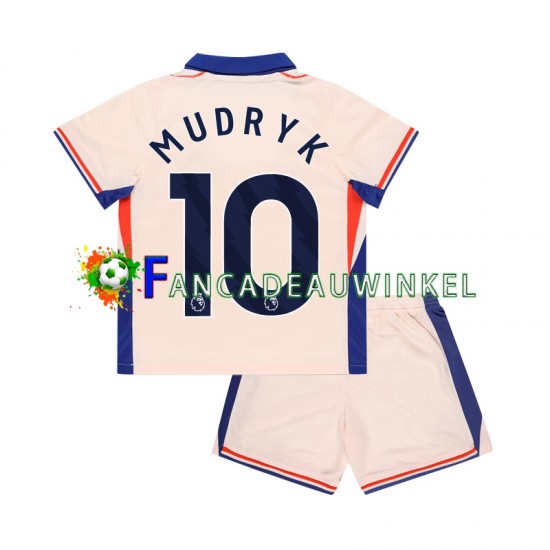 Chelsea Wedstrijdshirt met Korting Mychajlo Mudryk 10 Uit Kind 2024-25 Korte Mouw