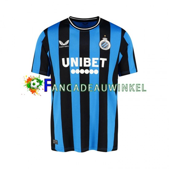 Club Brugge Wedstrijdshirt met Korting Thuis Heren 2024-25 Korte Mouw