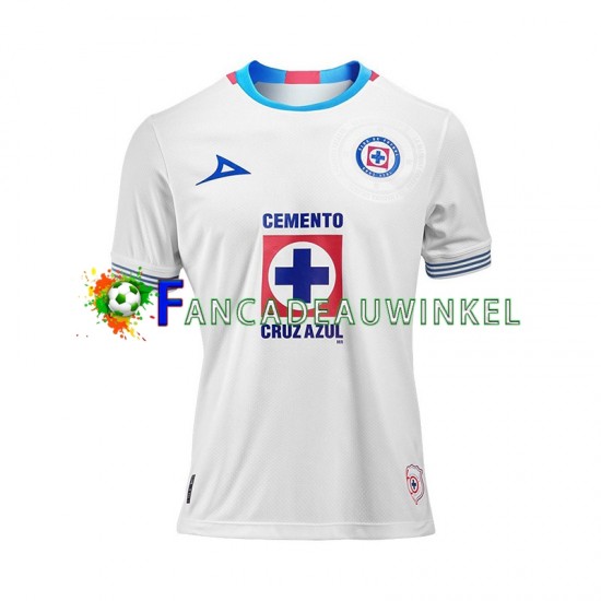 Cruz Azul Wedstrijdshirt met Korting Uit Heren 2024-25 Korte Mouw