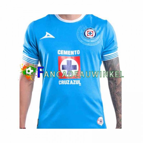 Cruz Azul Wedstrijdshirt met Korting Thuis Heren 2024-25 Korte Mouw