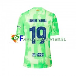 FC Barcelona Wedstrijdshirt met Korting LAMINE YAMAL 19 UCL Font 3rd Heren 2024-25 Korte Mouw