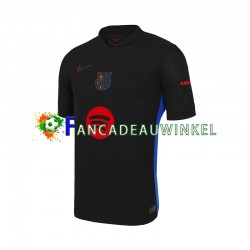 FC Barcelona Wedstrijdshirt met Korting UCL Font Uit Heren 2024-25 Korte Mouw