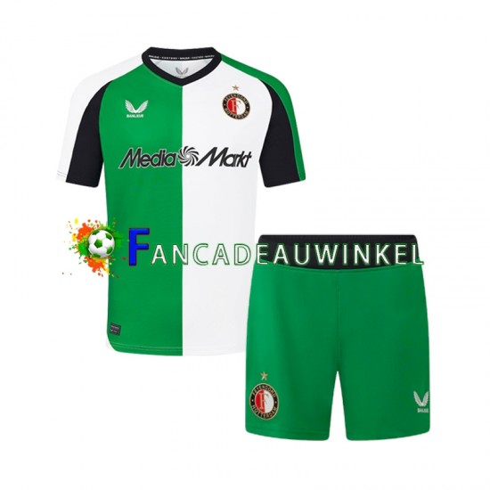 Feyenoord Rotterdam Wedstrijdshirt met Korting 3rd Kind 2024-25 Korte Mouw