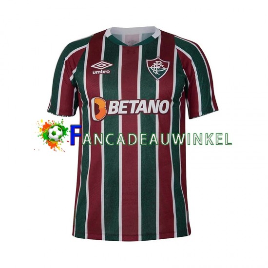 Fluminense Wedstrijdshirt met Korting Thuis Heren 2024-25 Korte Mouw