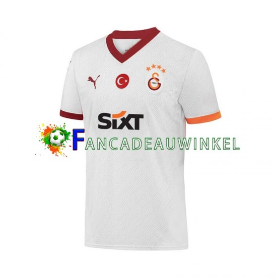 Galatasaray Wedstrijdshirt met Korting Uit Heren 2024-25 Korte Mouw