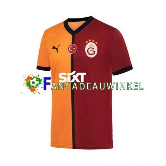 Galatasaray Wedstrijdshirt met Korting Thuis Heren 2024-25 Korte Mouw