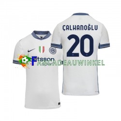 Inter Milan Wedstrijdshirt met Korting Hakan Calhanoglu 20 Uit Heren 2024-25 Korte Mouw