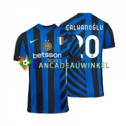 Inter Milan Wedstrijdshirt met Korting Hakan Calhanoglu 20 Thuis Heren 2024-25 Korte Mouw