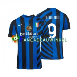 Inter Milan Wedstrijdshirt met Korting Marcus Thuram 9 Thuis Heren 2024-25 Korte Mouw