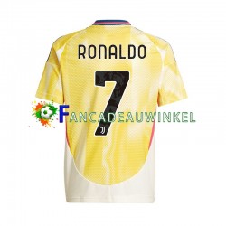 Juventus Wedstrijdshirt met Korting Cristiano Ronaldo 7 Uit Heren 2024-25 Korte Mouw