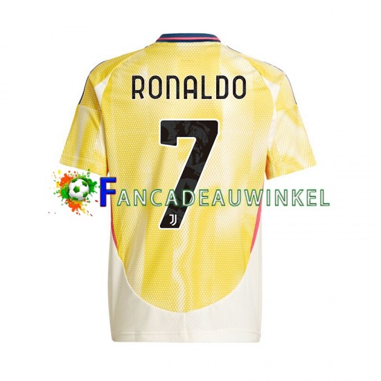 Juventus Wedstrijdshirt met Korting Cristiano Ronaldo 7 Uit Heren 2024-25 Korte Mouw