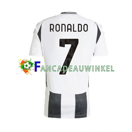 Juventus Wedstrijdshirt met Korting Cristiano Ronaldo 7 Thuis Heren 2024-25 Korte Mouw