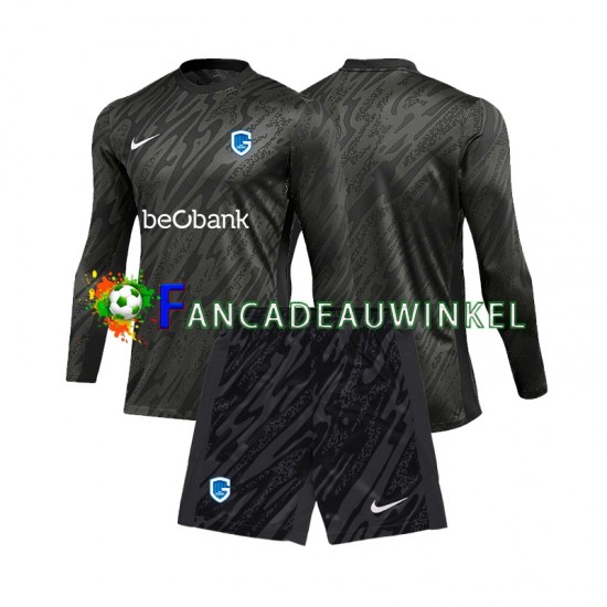 KRC Genk Wedstrijdshirt met Korting Keepersshirt Uit Kind 2024-25 Lange Mouw