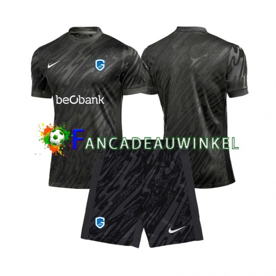 KRC Genk Wedstrijdshirt met Korting Keepersshirt Uit Kind 2024-25 Korte Mouw