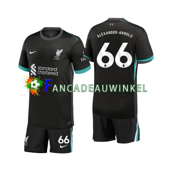 Liverpool Wedstrijdshirt met Korting Alexander-Arnold 66 Uit Kind 2024-25 Korte Mouw