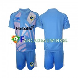 Los Angeles Galaxy Wedstrijdshirt met Korting Keepersshirt Uit Kind 2024-25 Korte Mouw