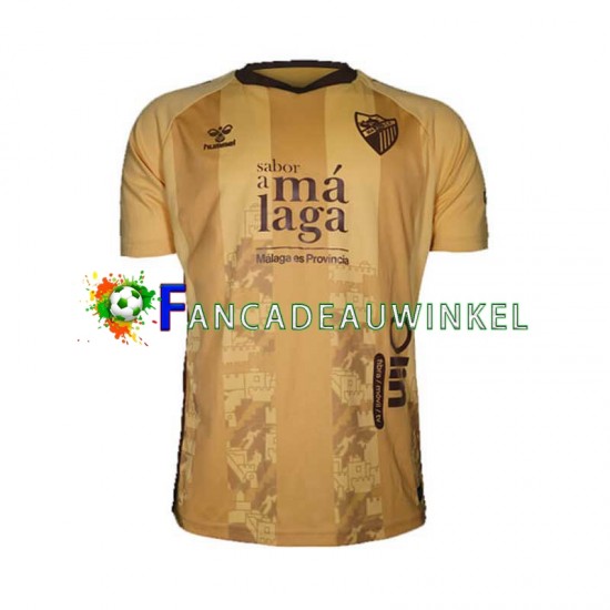 Málaga CF Wedstrijdshirt met Korting Uit Heren 2024-25 Korte Mouw