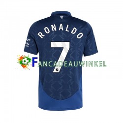 Manchester United Wedstrijdshirt met Korting Cristiano Ronaldo 7 Uit Heren 2024-25 Korte Mouw