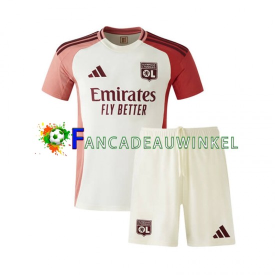 Olympique Lyonnais Wedstrijdshirt met Korting 3rd Kind 2024-25 Korte Mouw