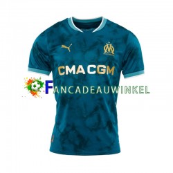 Olympique Marseille Wedstrijdshirt met Korting Uit Heren 2024-25 Korte Mouw