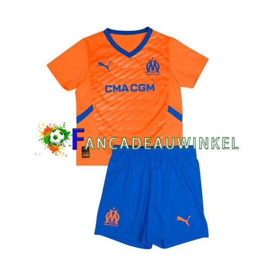 Olympique Marseille Wedstrijdshirt met Korting 3rd Kind 2024-25 Korte Mouw