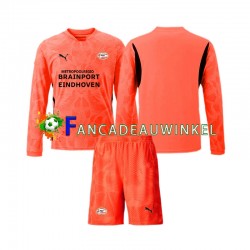 PSV Eindhoven Wedstrijdshirt met Korting Keepersshirt Thuis Kind 2024-25 Lange Mouw