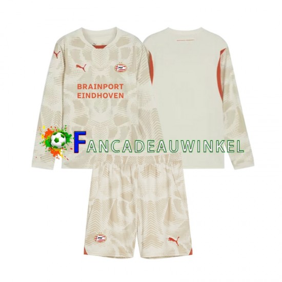 PSV Eindhoven Wedstrijdshirt met Korting Keepersshirt 3rd Kind 2024-25 Lange Mouw