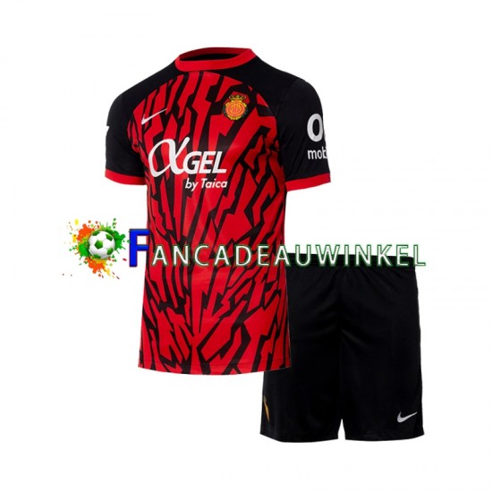 Wedstrijdshirt met Korting RCD Mallorca Thuis Kind 2024-25 Korte Mouw