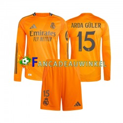 Real Madrid Wedstrijdshirt met Korting Arda Guler 15 Uit Kind 2024-25 Lange Mouw Real Madrid Wedstrijdshirt met Korting Arda Guler 15 Uit Kind 2024-25 Lange Mouw