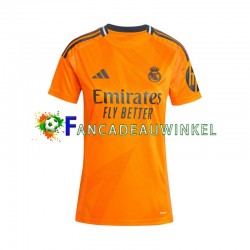 Real Madrid Wedstrijdshirt met Korting Uit Dames 2024-25 Korte Mouw