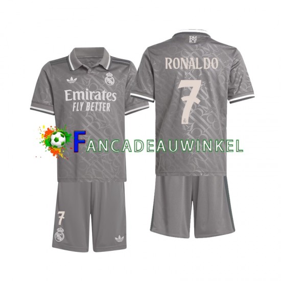 Real Madrid Wedstrijdshirt met Korting Ronaldo 7 3rd Kind 2024-25 Korte Mouw